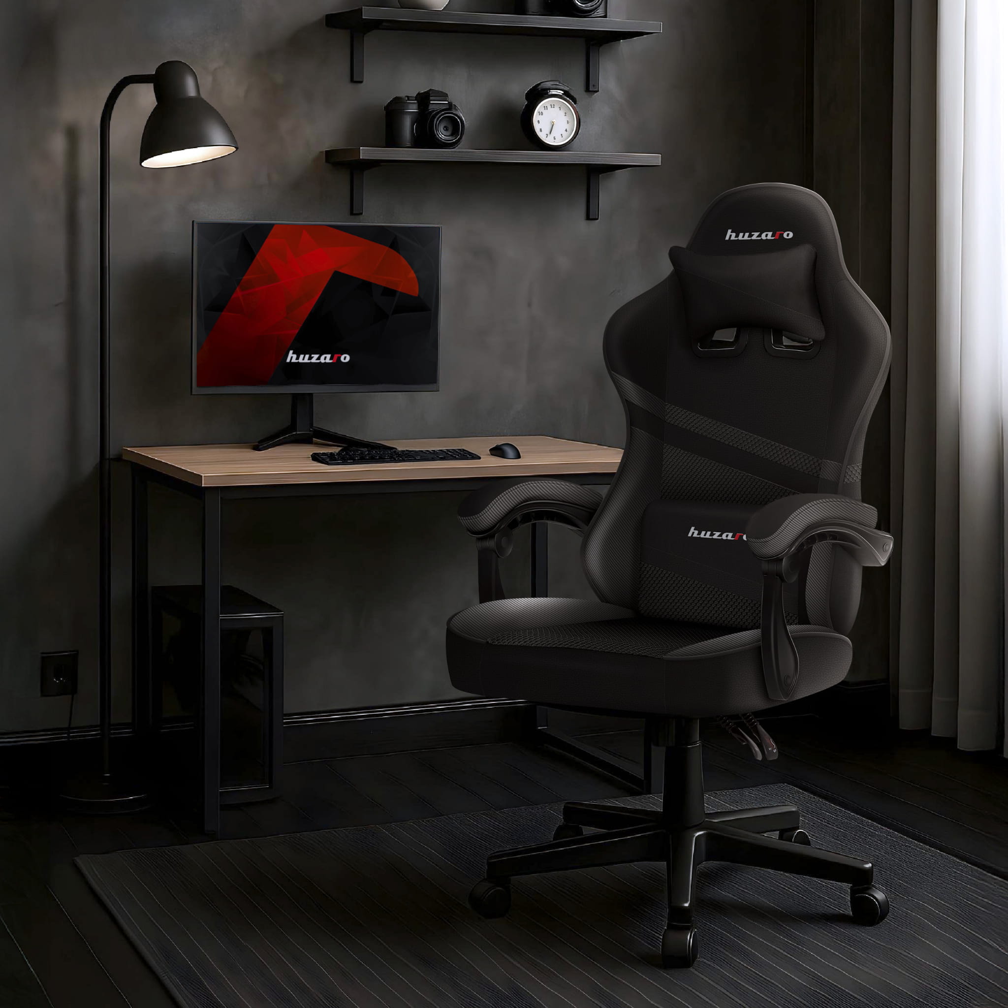 Fotel Gamingowy HUZARO FORCE 4.4 Carbon