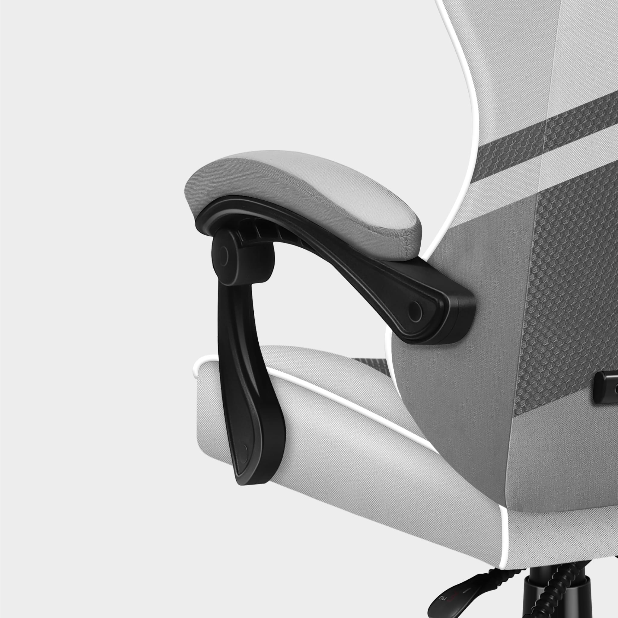 Fotel Gamingowy HUZARO FORCE 4.4 White Mesh