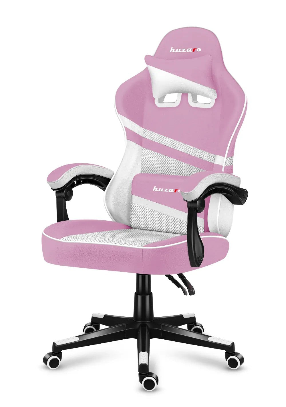 Fotel Gamingowy Huzaro FORCE 4.4 Pink Mesh