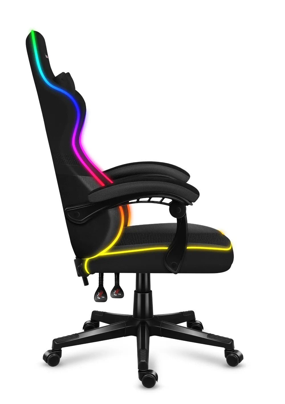 Fotel Gamingowy Huzaro FORCE 4.4 RGB Black Mesh