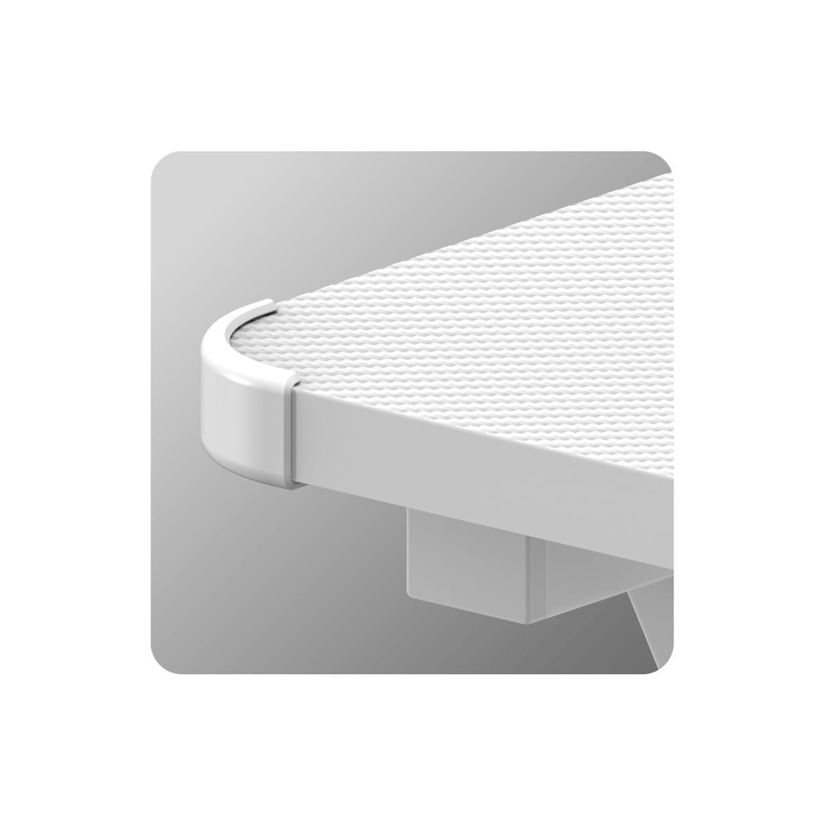 Biurko gamingowe Huzaro Hero 4.8 White RGB 160 cm