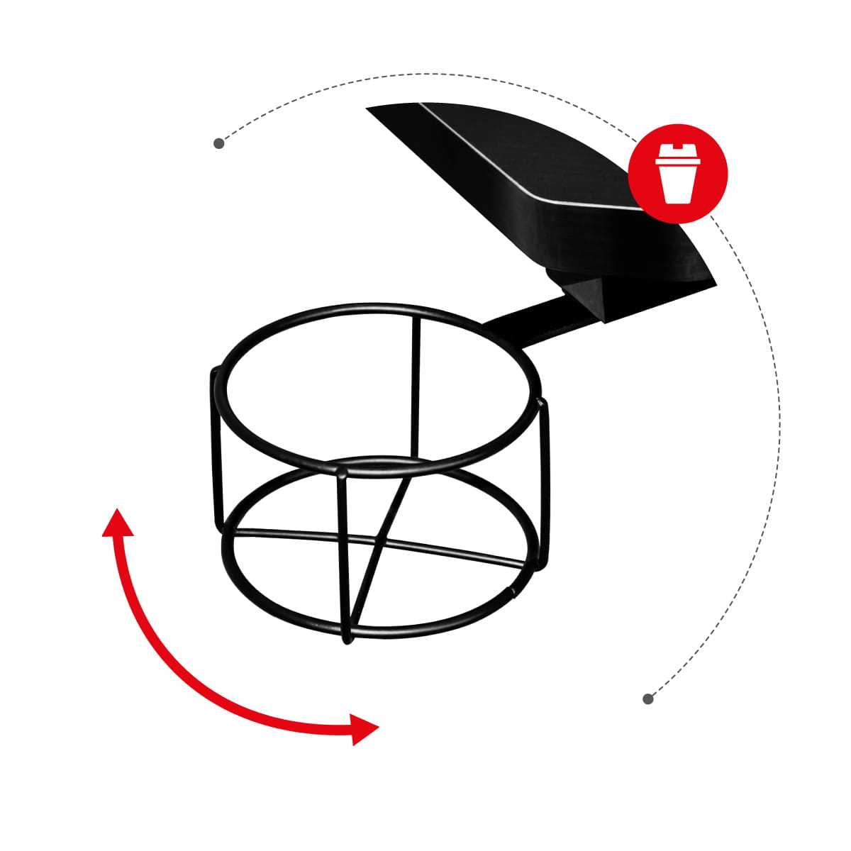 Biurko Gamingowe Huzaro Hero 7.0 154 cm