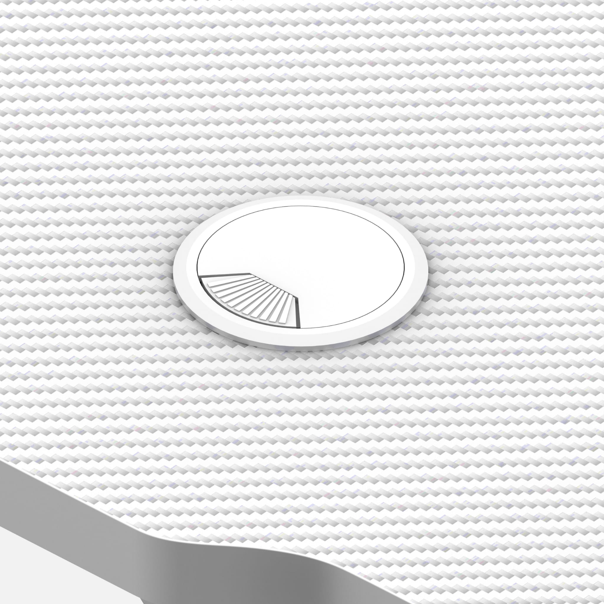 Biurko gamingowe Huzaro Hero 3.3 White RGB 140 cm