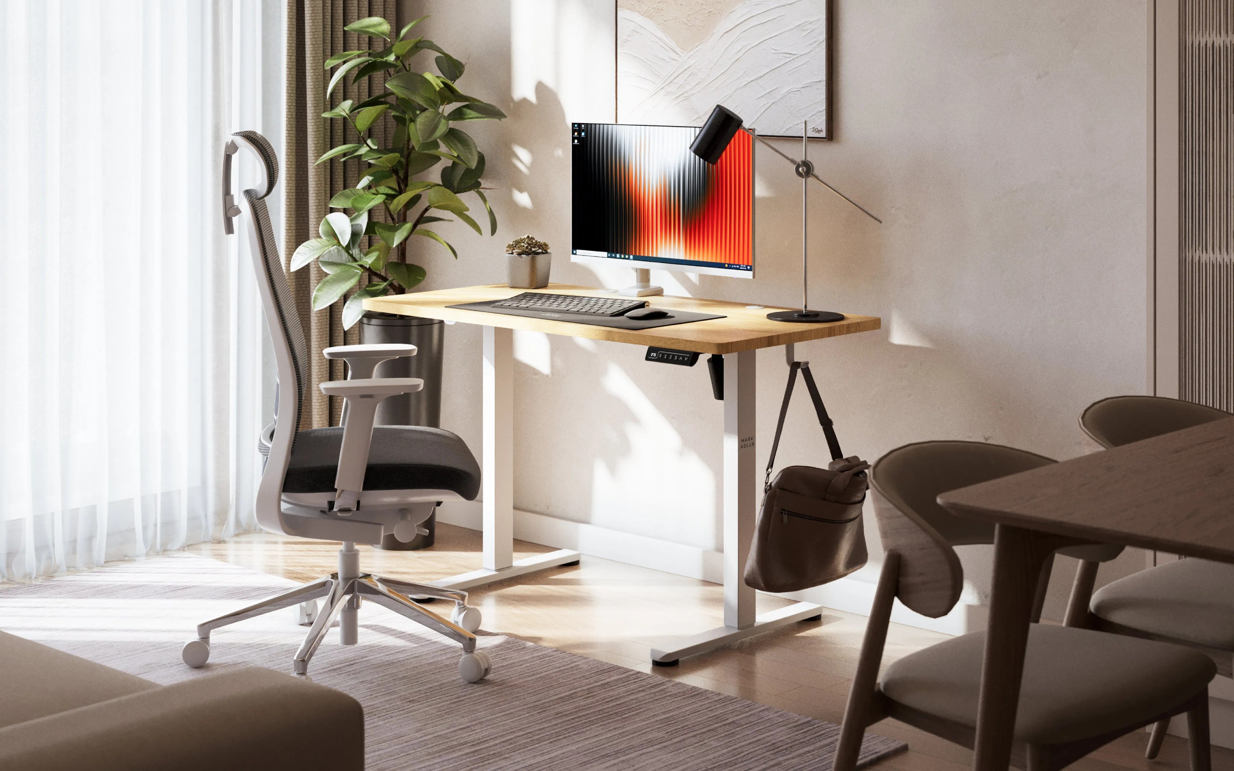 Biurko elektryczne regulowane Mark Adler Leader 6.9 Craft 120 cm