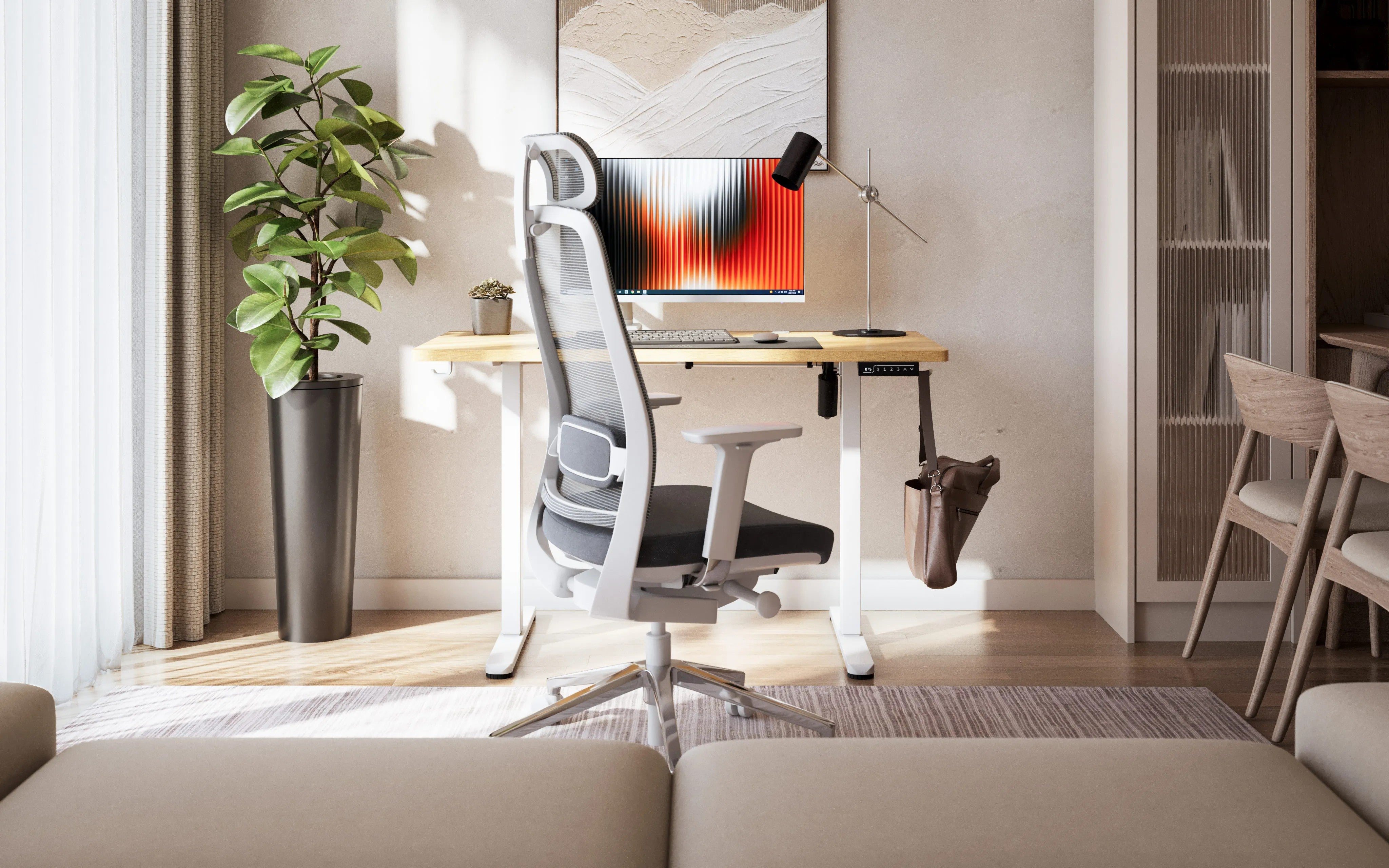 Biurko elektryczne regulowane Mark Adler Leader 6.9 Craft 120 cm