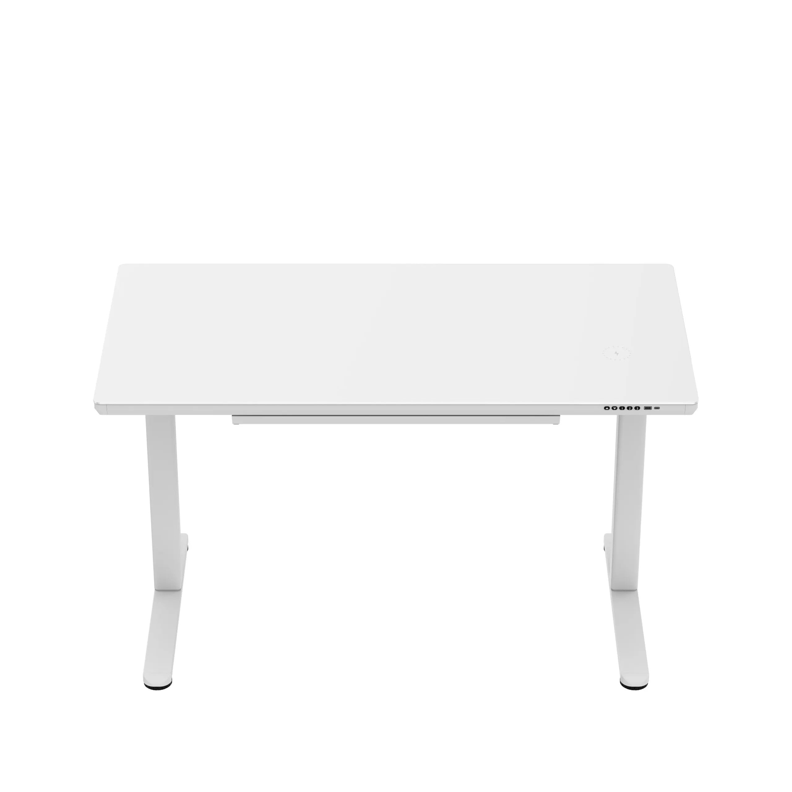 Biurko elektryczne ze szklanym blatem Mark Adler Leader 8.5 White