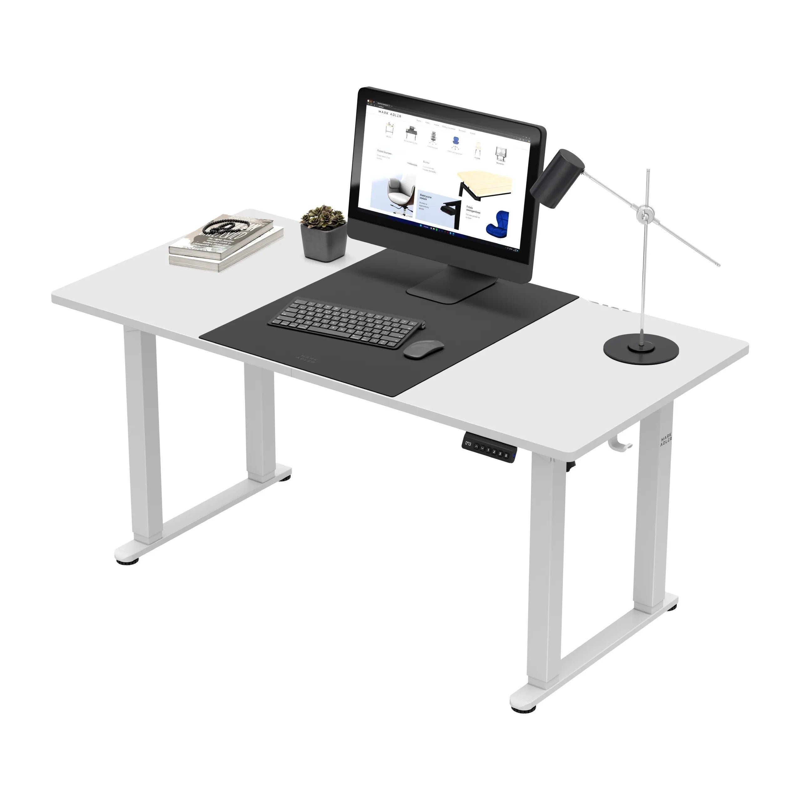 Biurko elektryczne Mark Adler Leader 9.3 White 160 cm