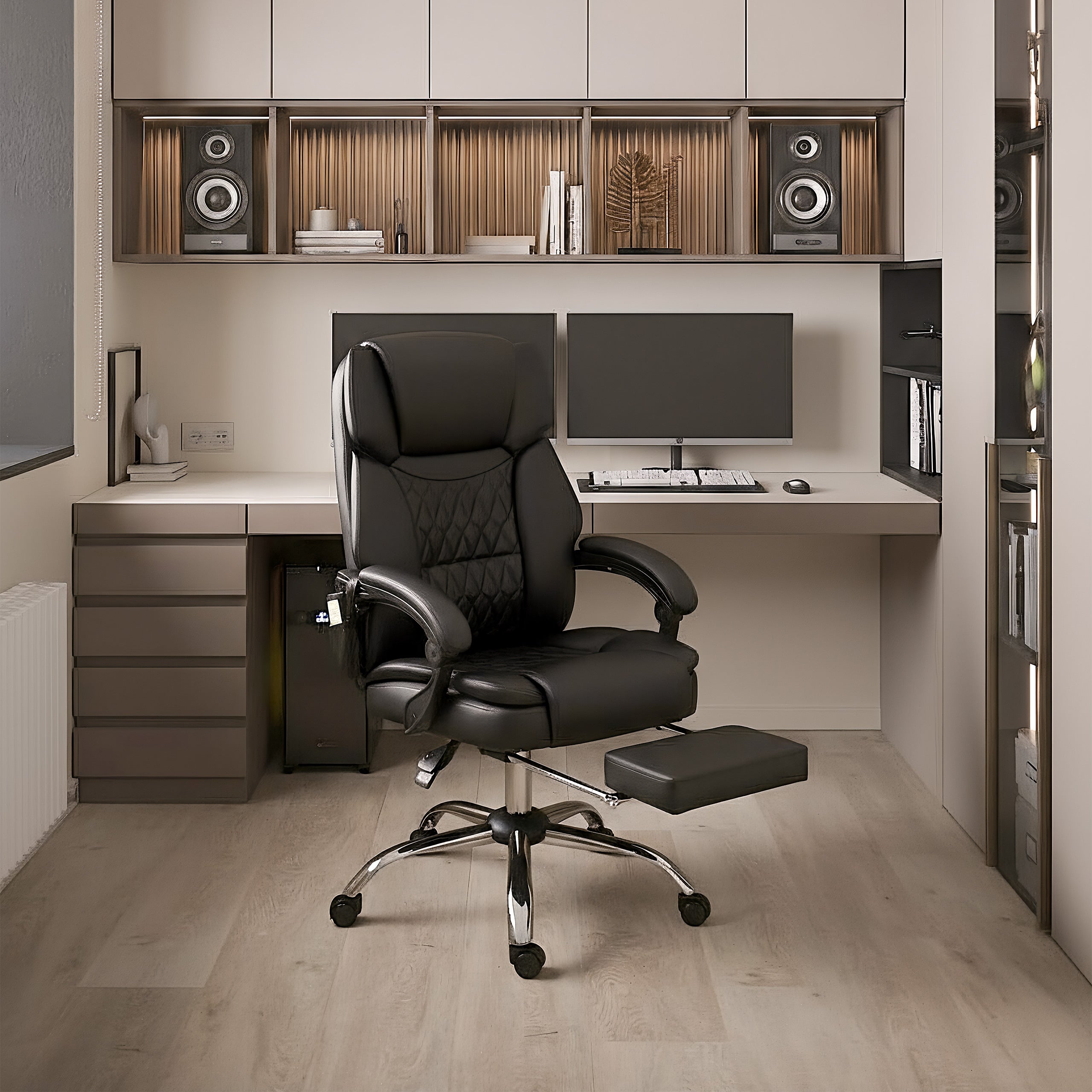 Fotel biurowy z masażem Boss 6.0