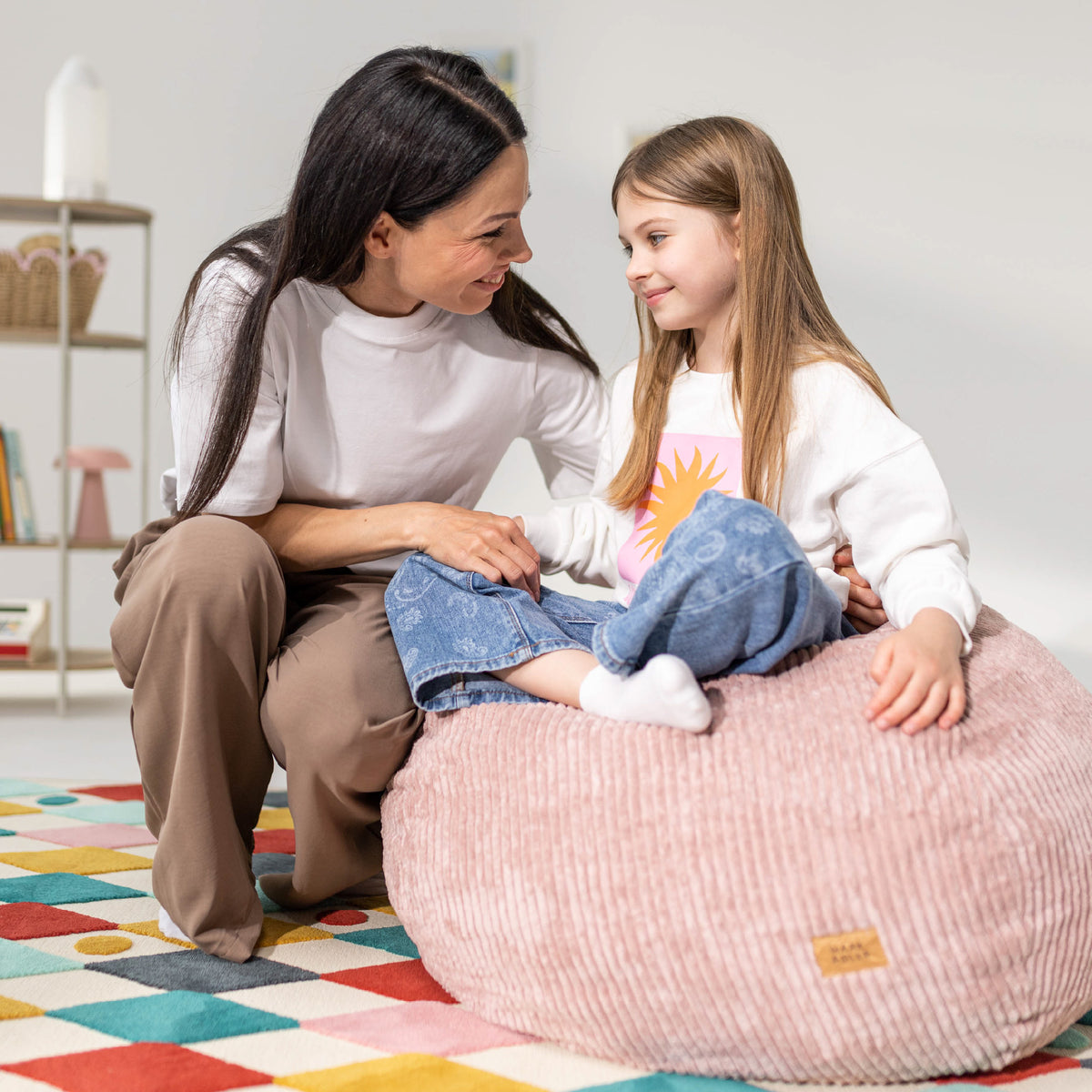 Mark Adler Comfy 1.0 Pink rózsaszín, kordbársony zsákpuff