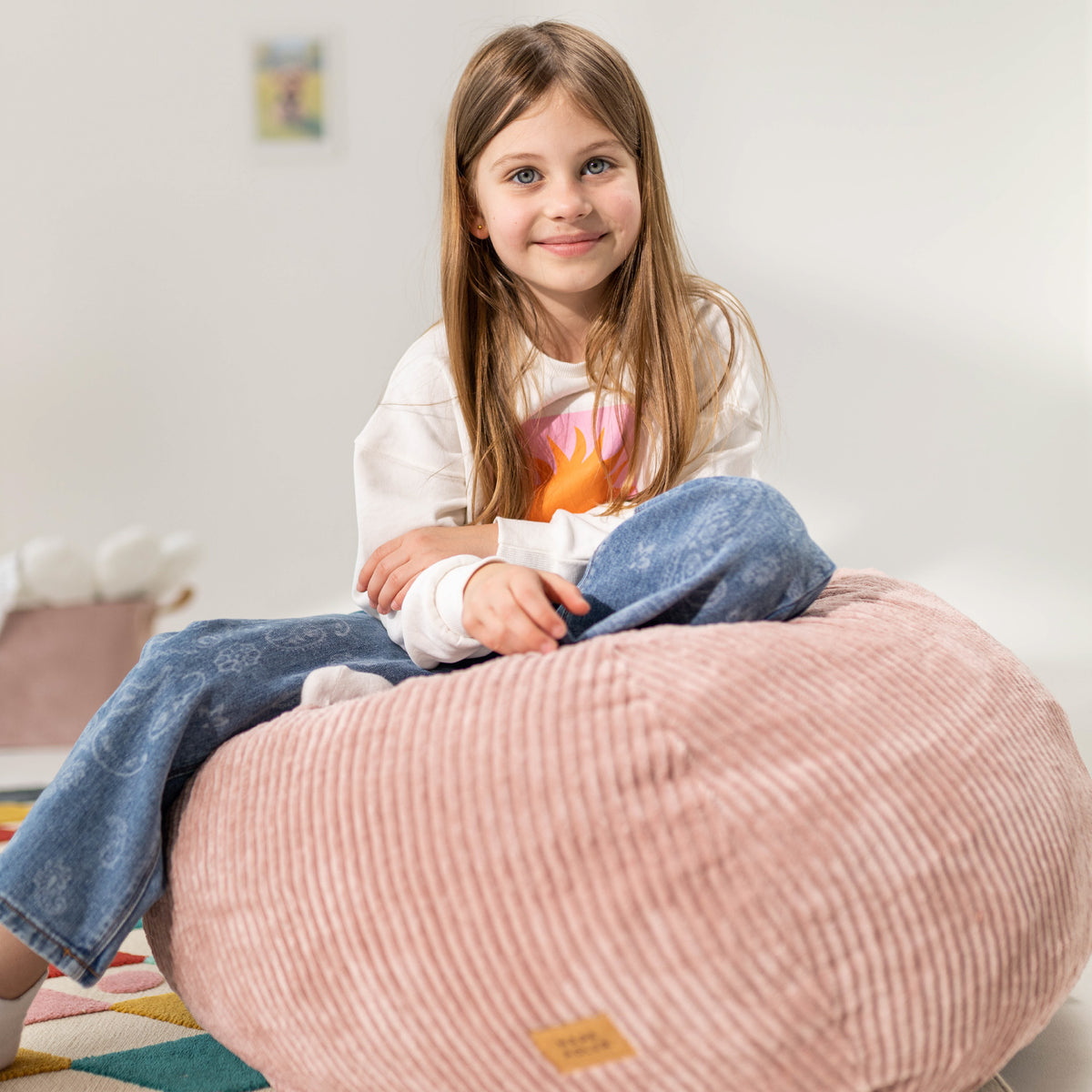 Mark Adler Comfy 1.0 Pink rózsaszín, kordbársony zsákpuff