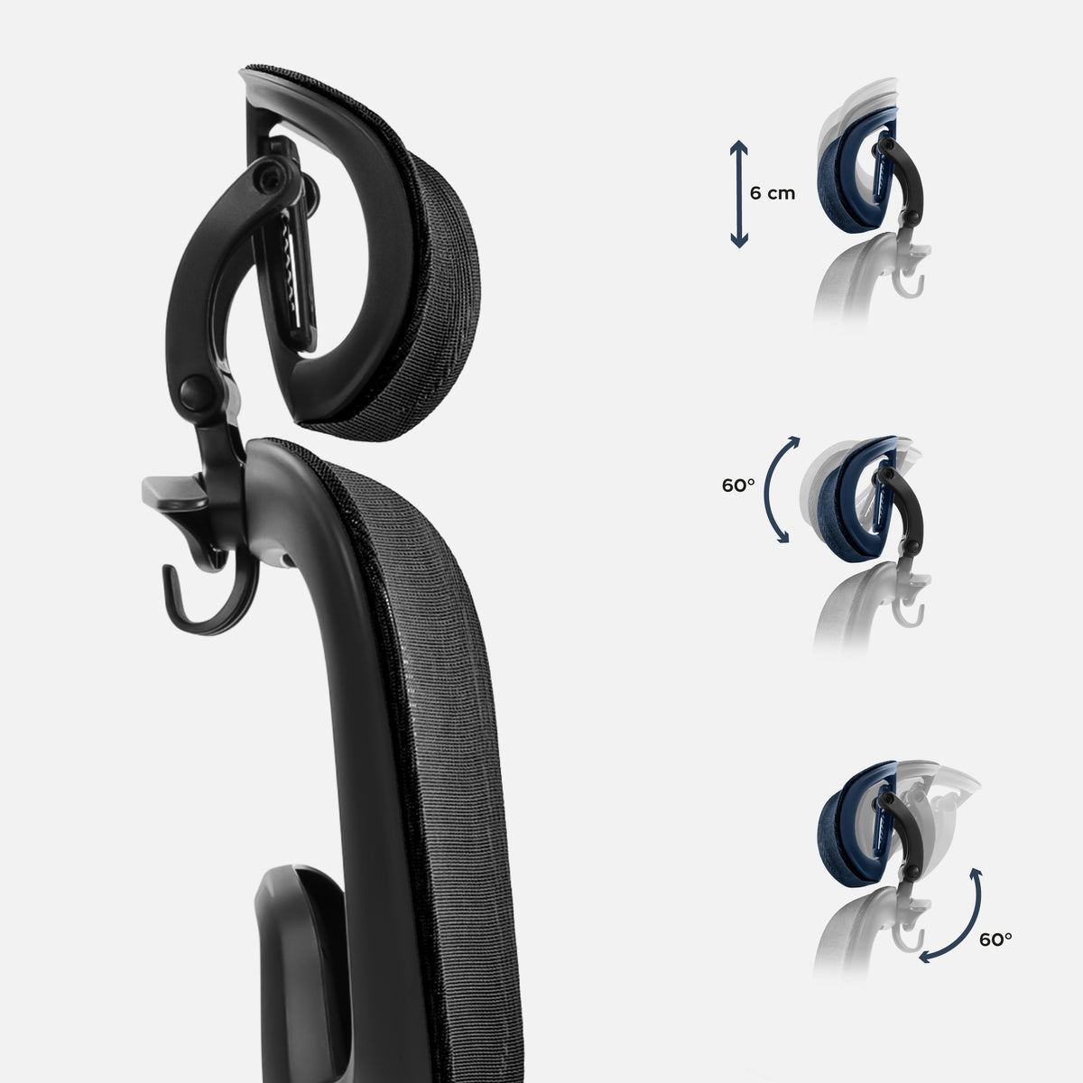 Mark Adler Expert 4.3 Black ergonómikus forgószék