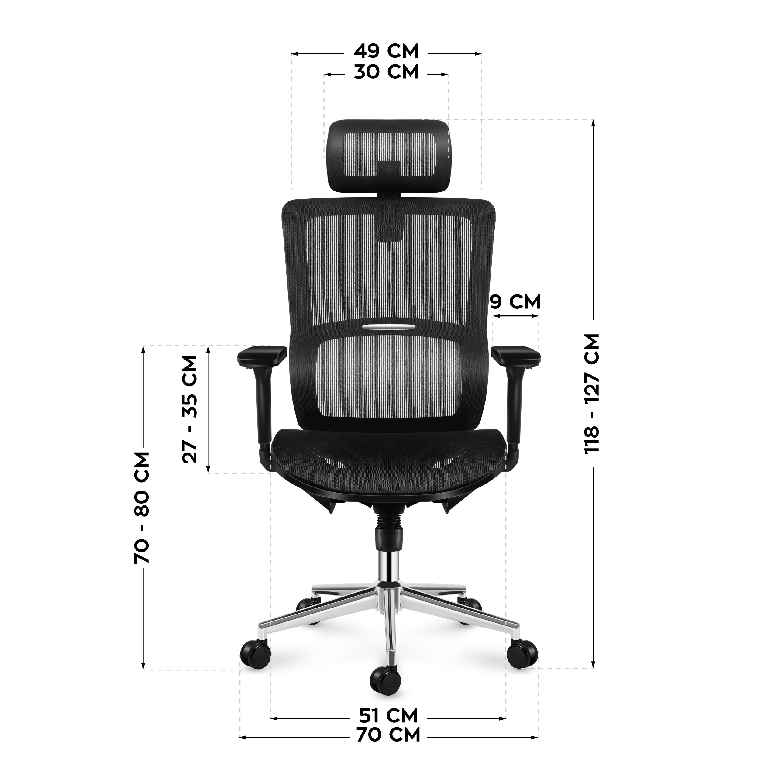 Fotel Biurowy MARK ADLER EXPERT 6.2 Black
