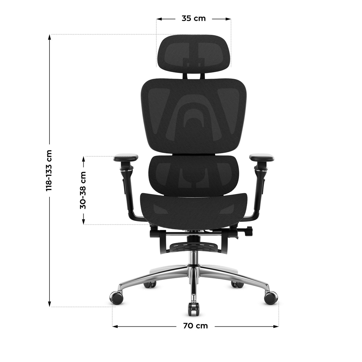 Mark Adler Expert 7.9 Black ergonómikus szék