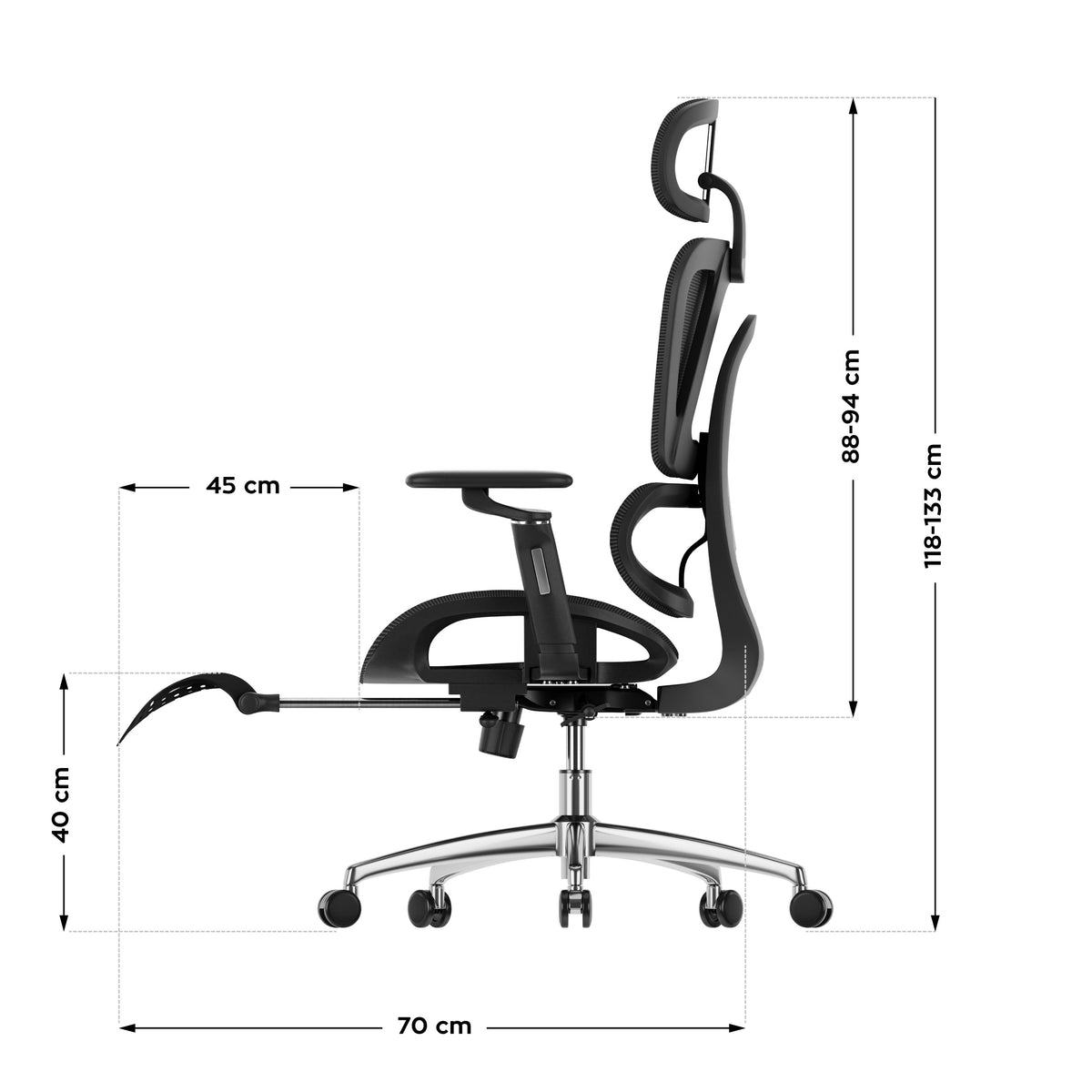 Mark Adler Expert 7.9 Black ergonómikus szék