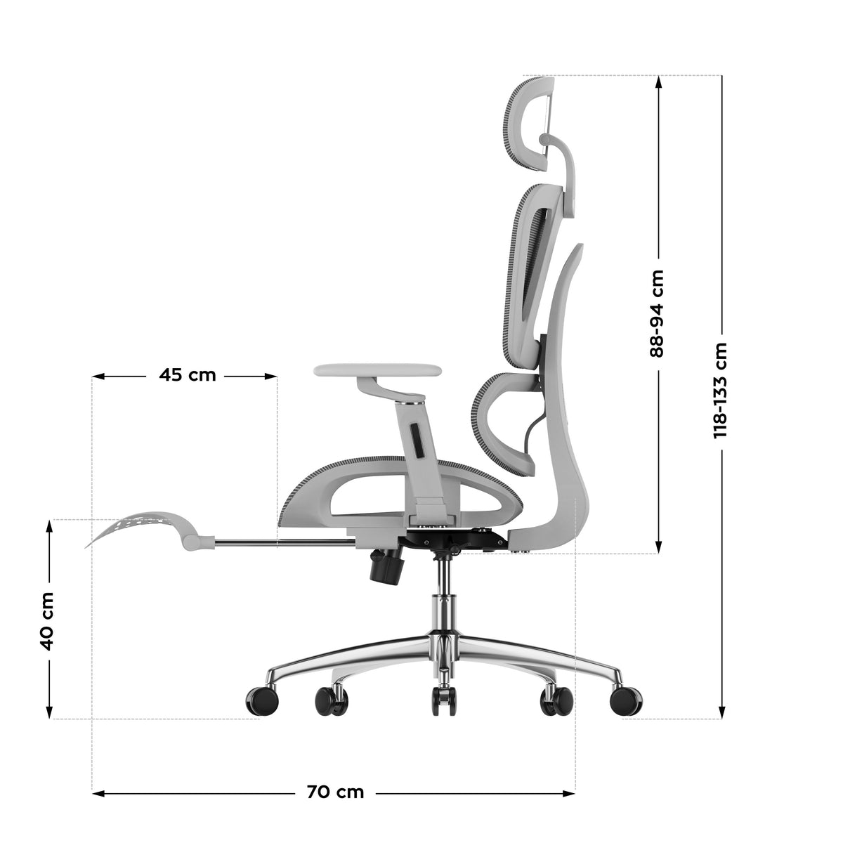 Ергономично кресло Mark Adler Expert 7.9 Grey