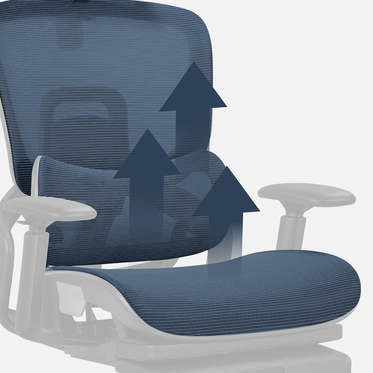 Mark Adler Expert 9.3 Black ergonómikus fotel lábtartóval