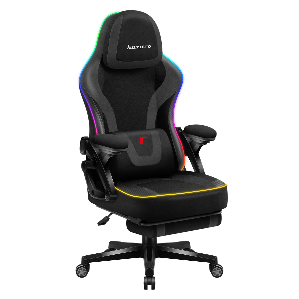 Huzaro Force 4.6 Black RGB Smart gamer szék
