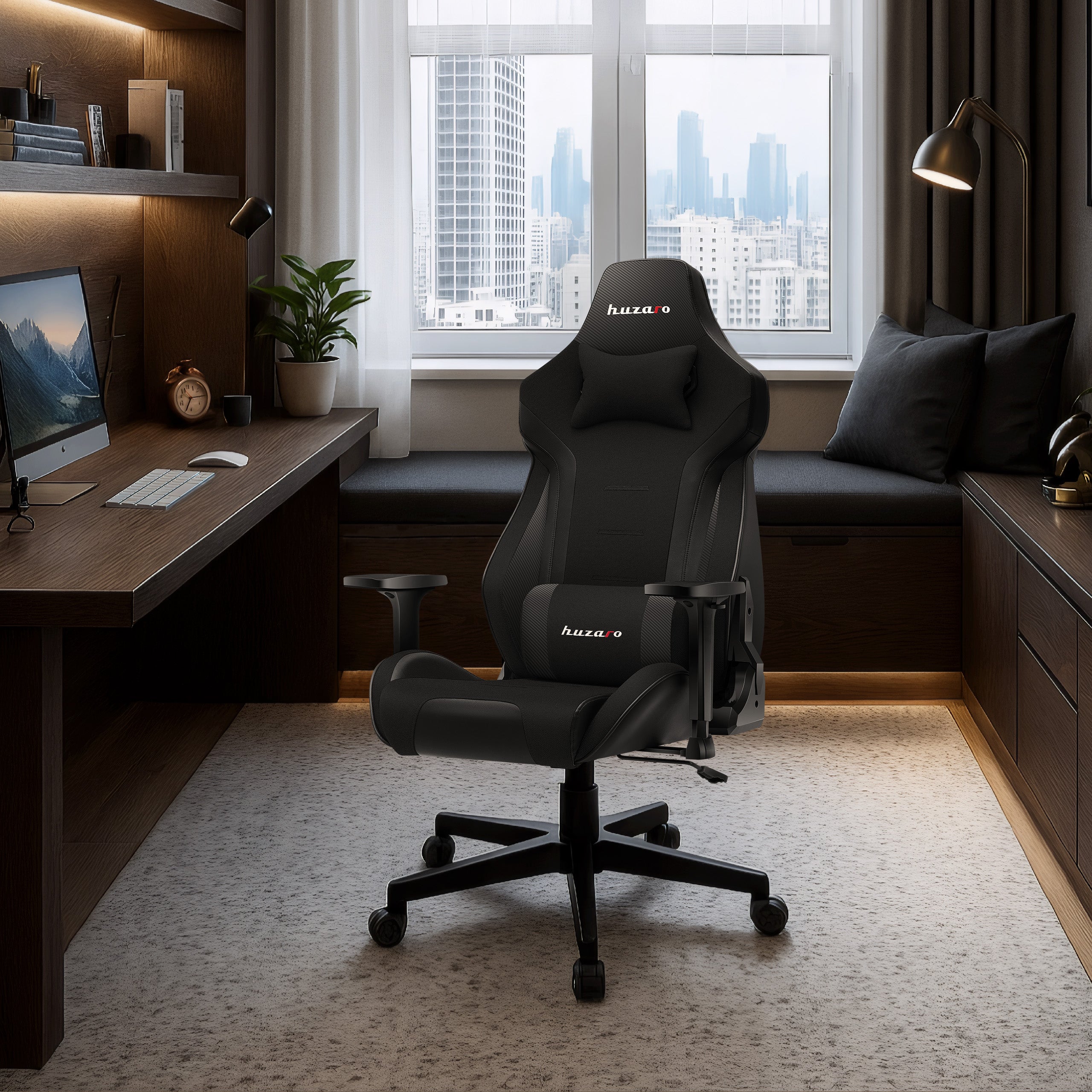 Fotel Gamingowy HUZARO FORCE 7.6 Black