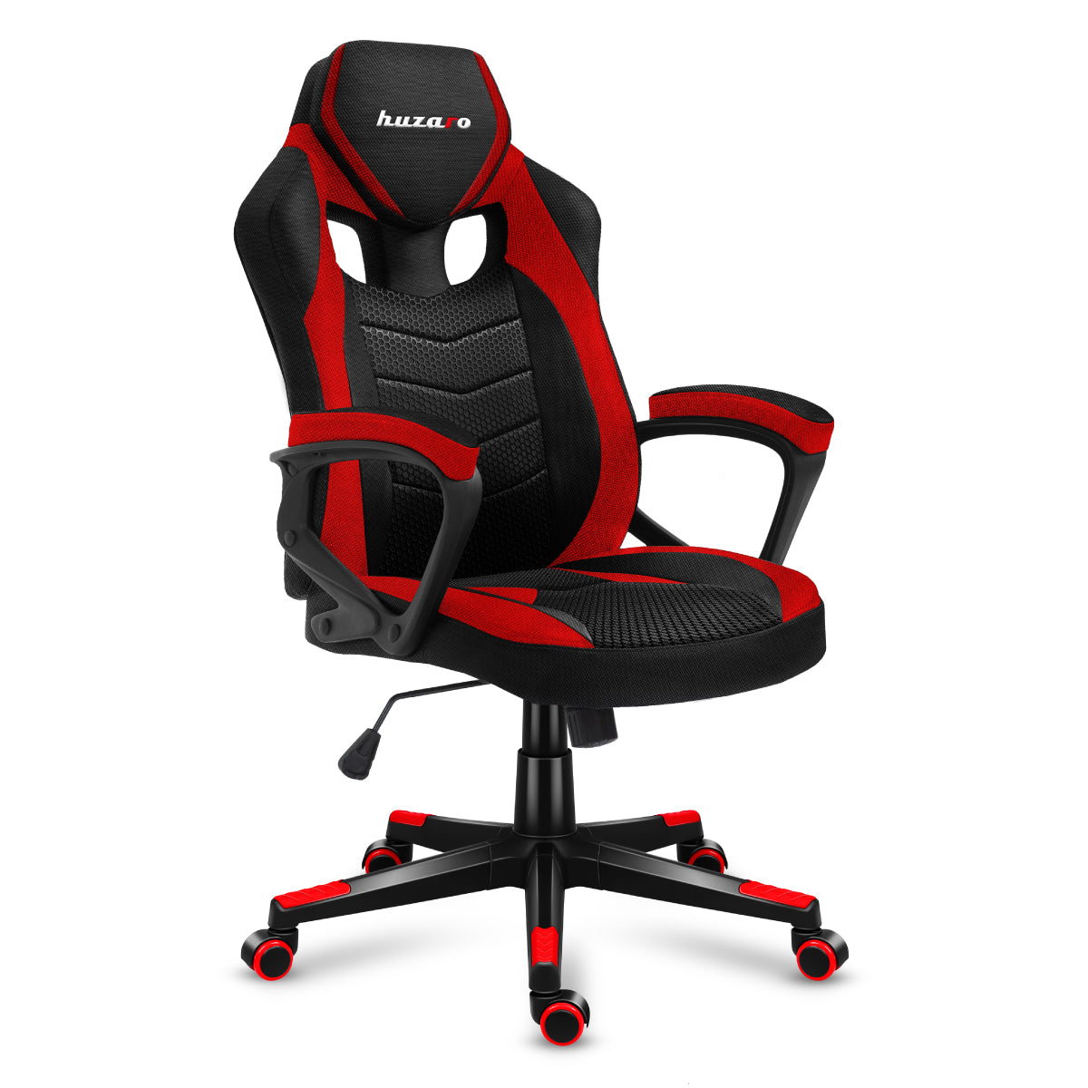 HUZARO FORCE 2.5 Red Mesh gamer szék