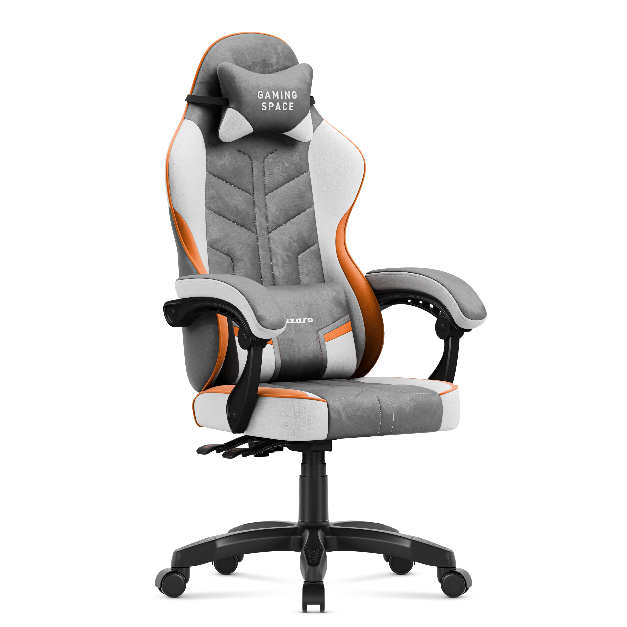 Fotel gamingowy welurowy Huzaro Force 2.7 Grey