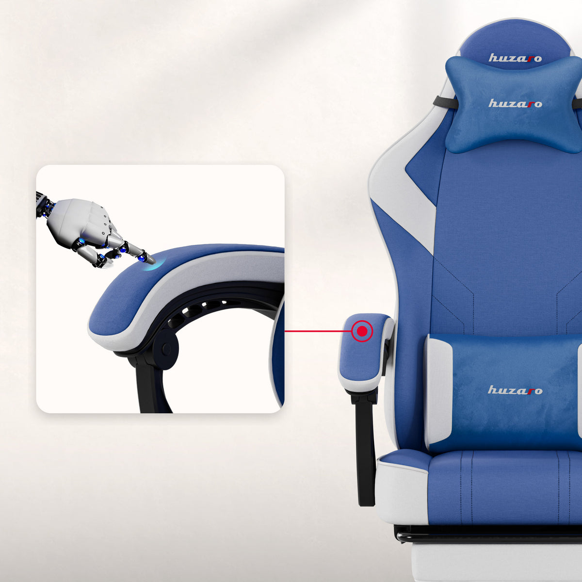 Huzaro Force 3.7 Blue gamer szék