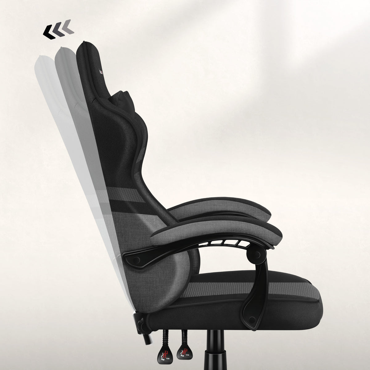 HUZARO FORCE 4.4 szürke hálós gamer szék
