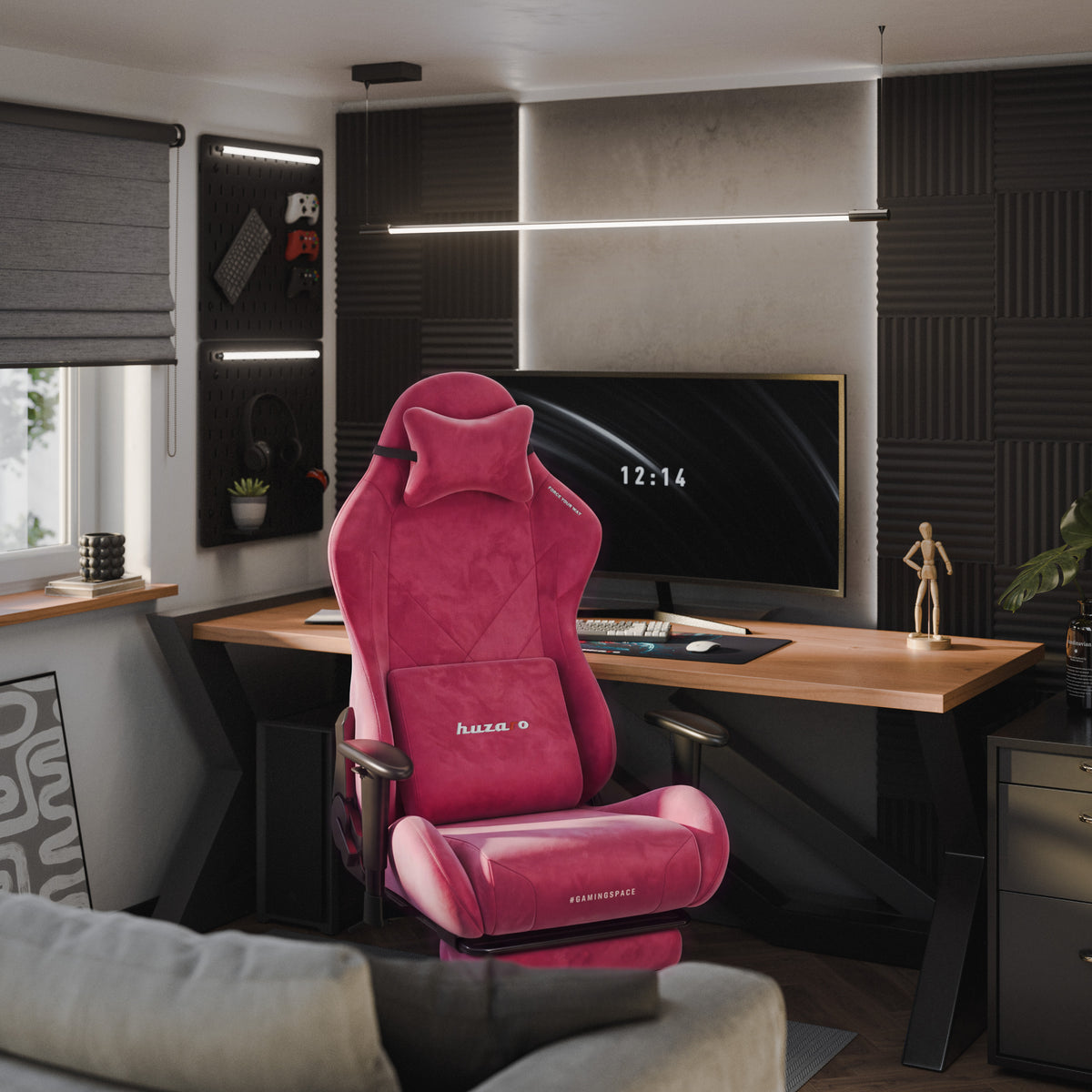Гейминг стол Huzaro Force 5.7 Pink