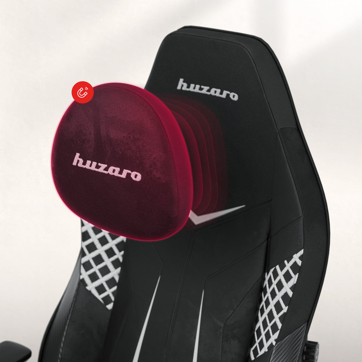 Huzaro Force 8.3 Carbon Black színű, velúr borítású gamer szék