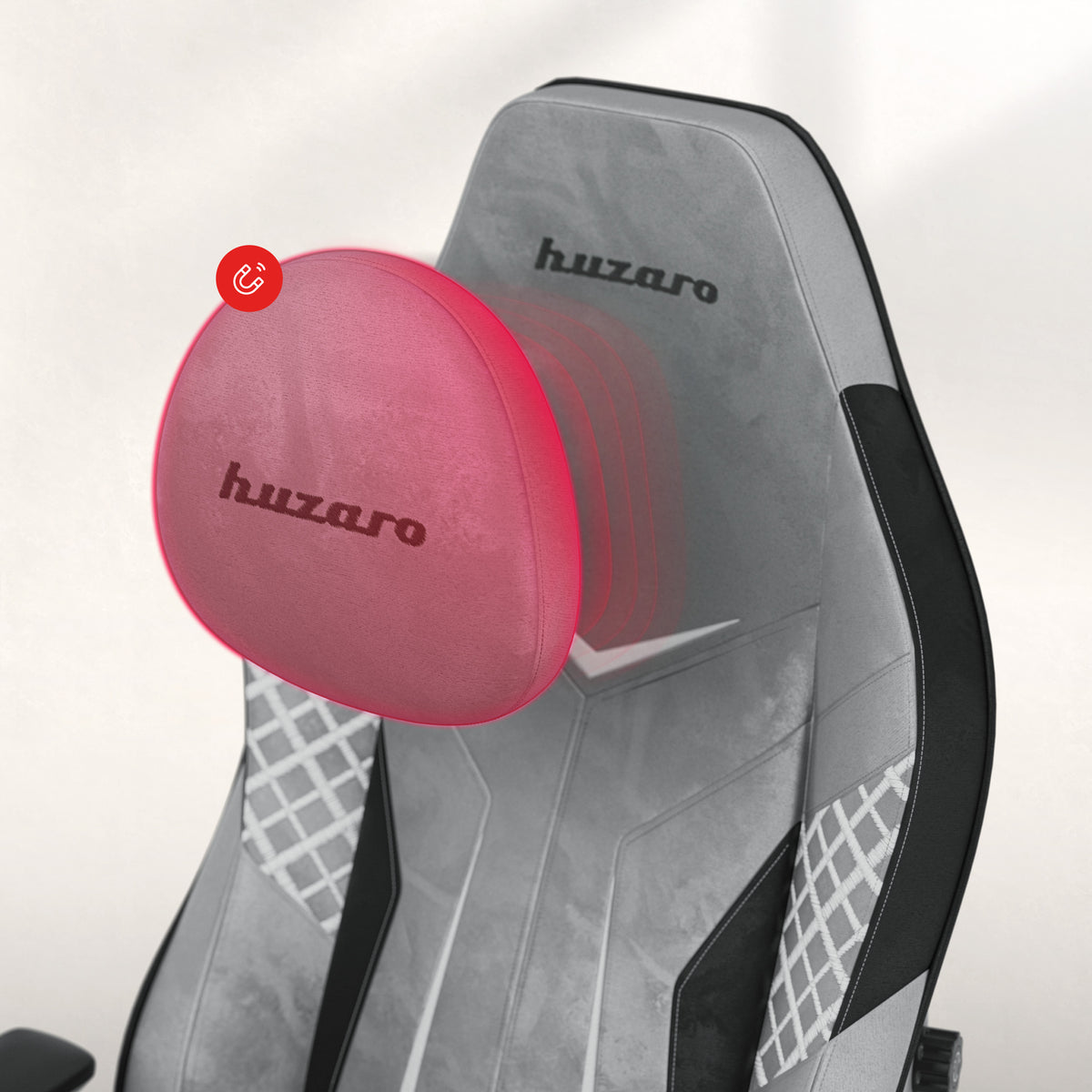 Гейминг стол от замша Huzaro Force 8.3 Grey