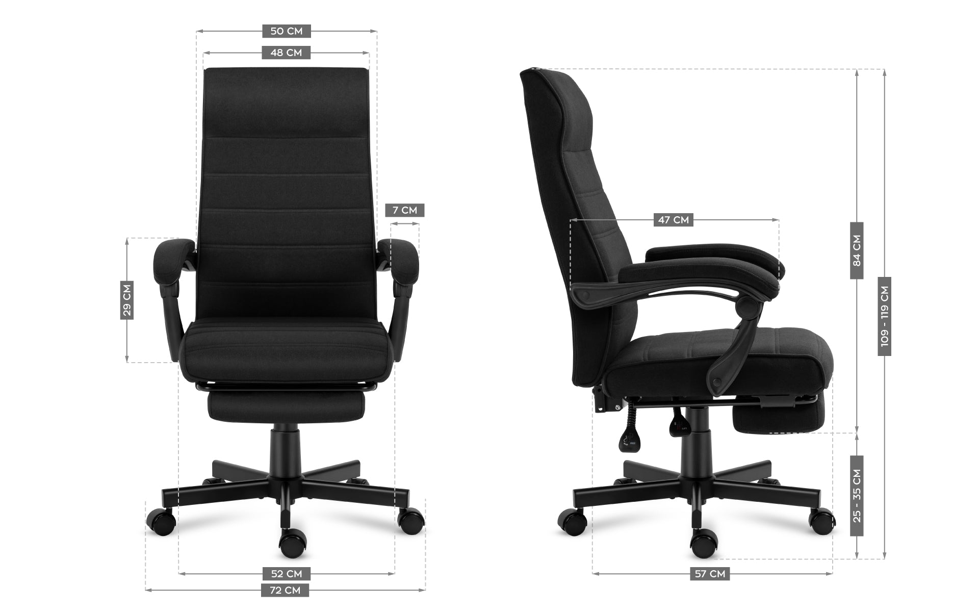 Fotel Biurowy Mark Adler Boss 4.4 Black