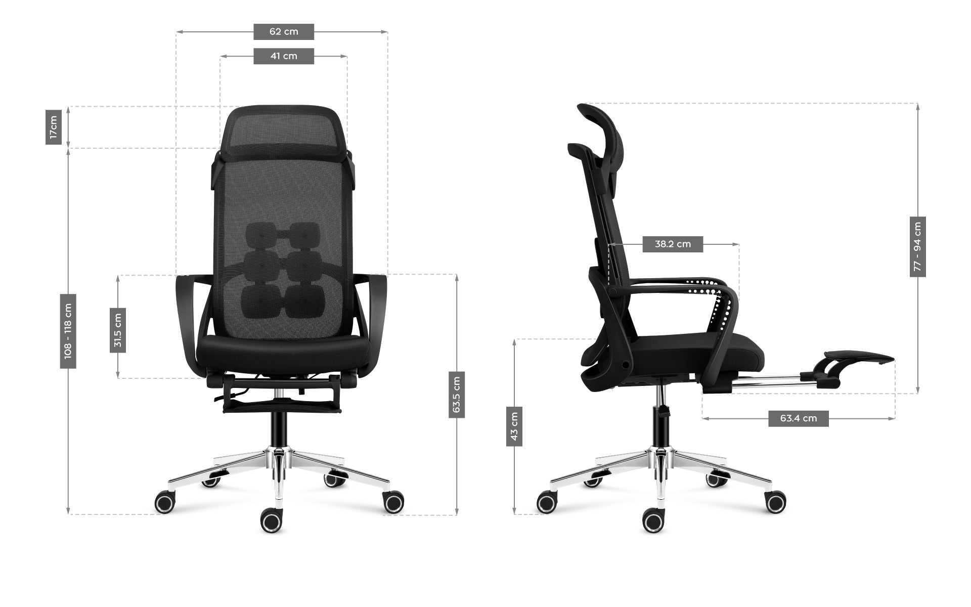 Fotel ergonomiczny Mark Adler Manager 3.6 Black