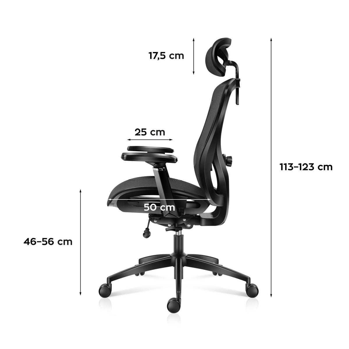 Гейминг стол Huzaro Combat 7.3 Black Mesh