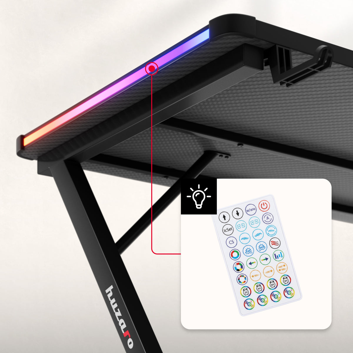 RGB LED осветление с удобно дистанционно управление