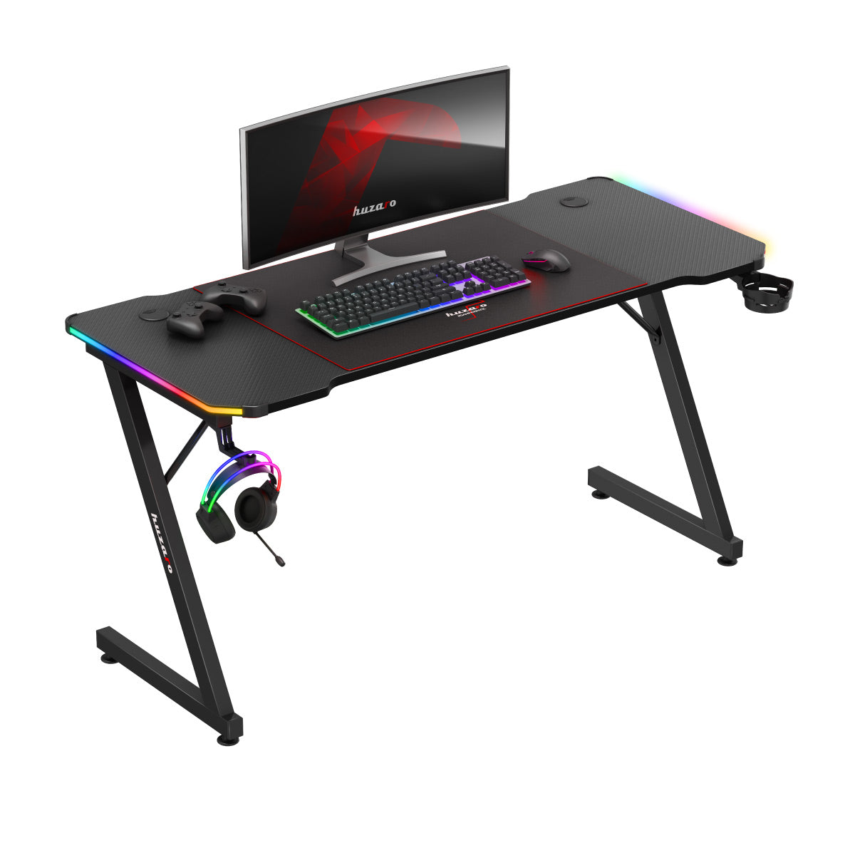 Гейминг бюро Huzaro Hero 3.3 RGB 140 см