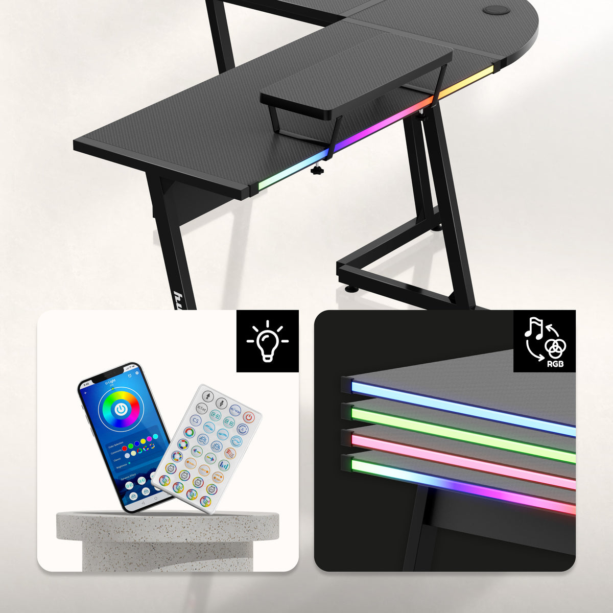 RGB LED-es világítás