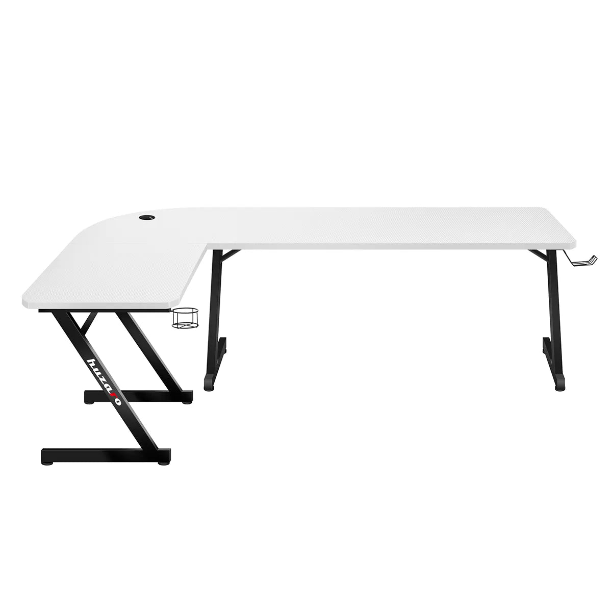 Huzaro Hero 7.0 White 154 cm-es gamer íróasztal