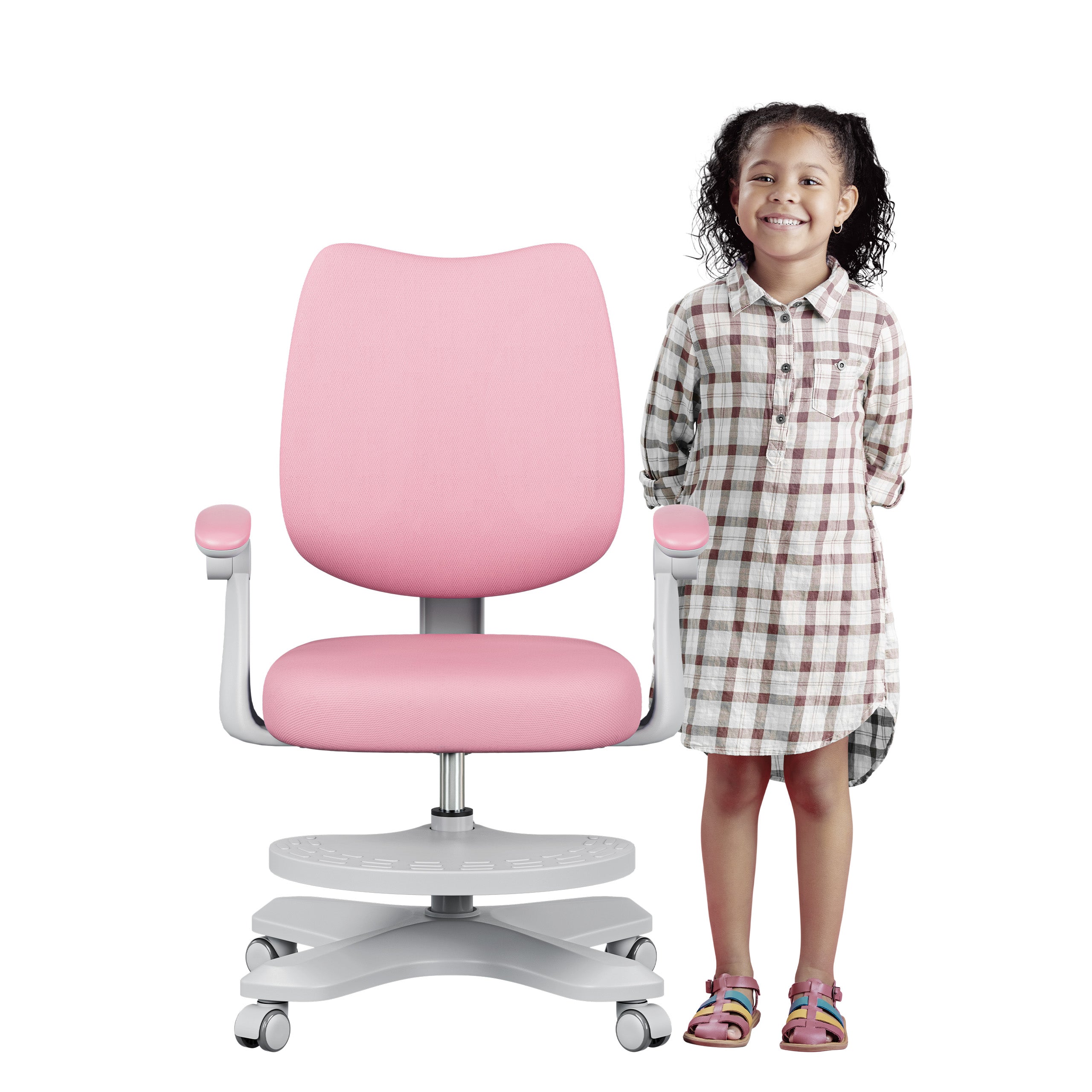 Ergonomiczny fotel dla dzieci Mark Adler Junior 4.6 Pink