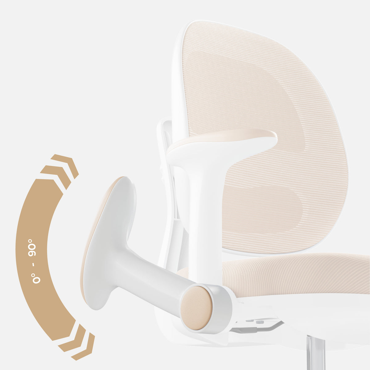 Ергономично бюро за деца Mark Adler Junior 3.6 Beige