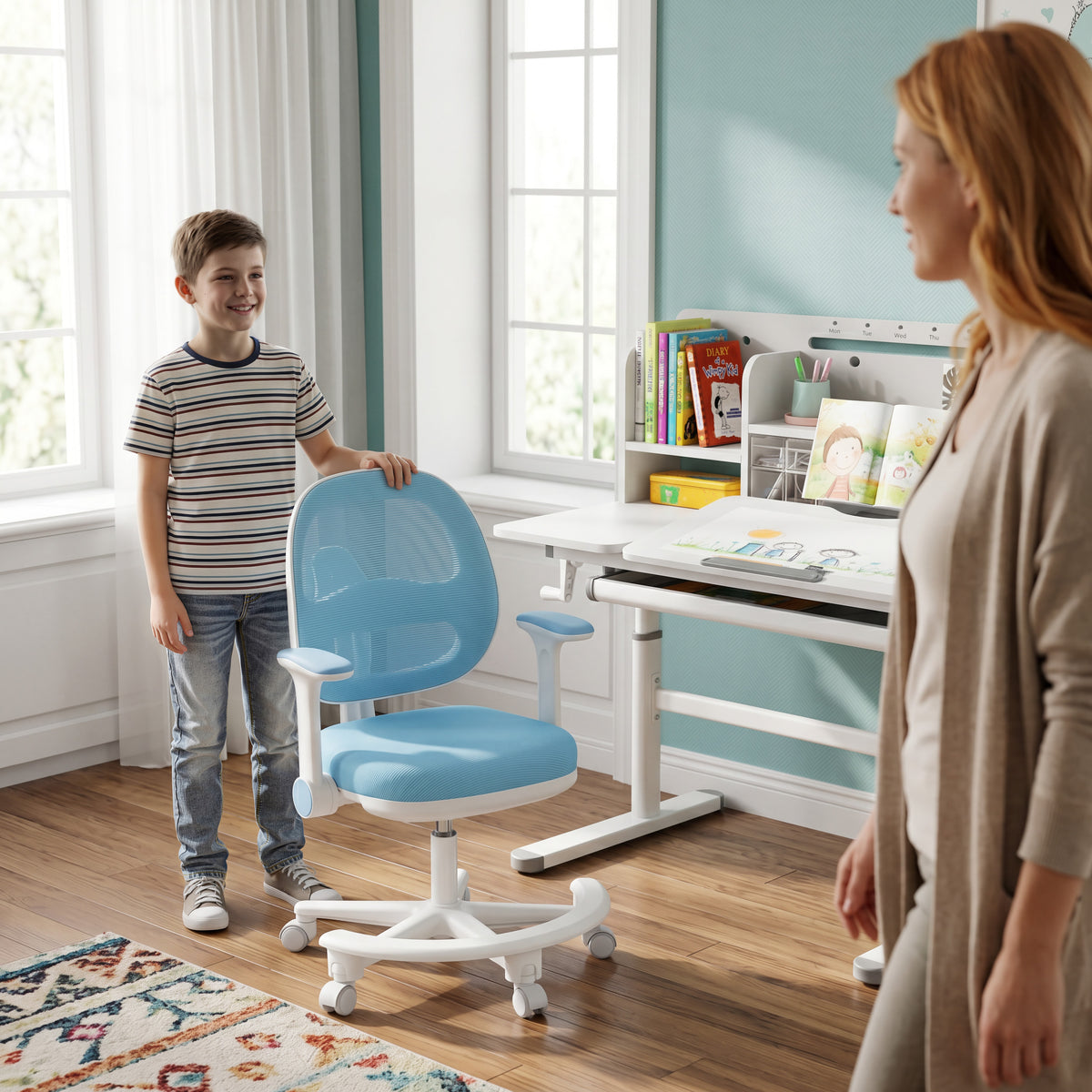 Mark Adler Junior 3.6 Blue ergonómikus írószék gyerekeknek