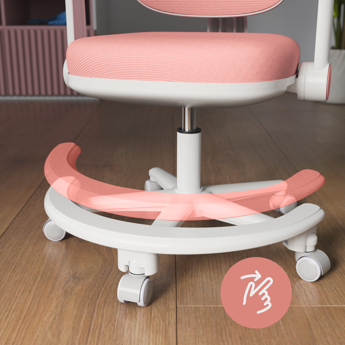 Ергономично бюро за дете Mark Adler Junior 3.6 Pink