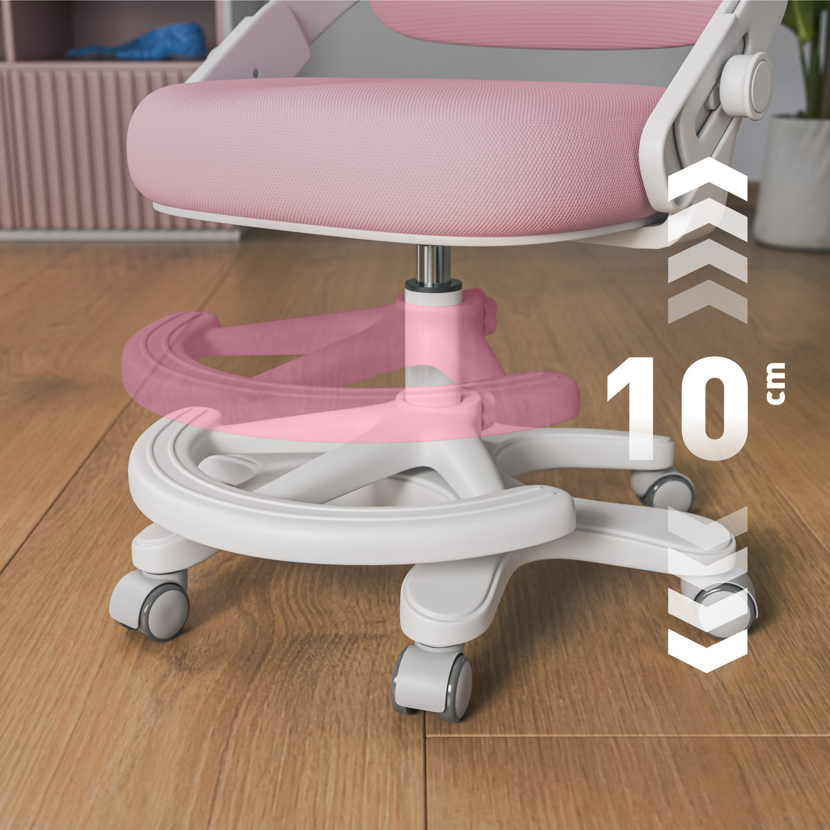 Детско бюро с стол Mark Adler Junior 4.3 Pink