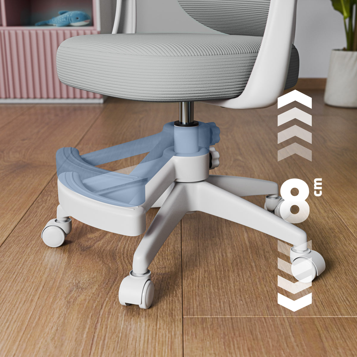 Детско бюро с стол Mark Adler Junior 4.5 Grey