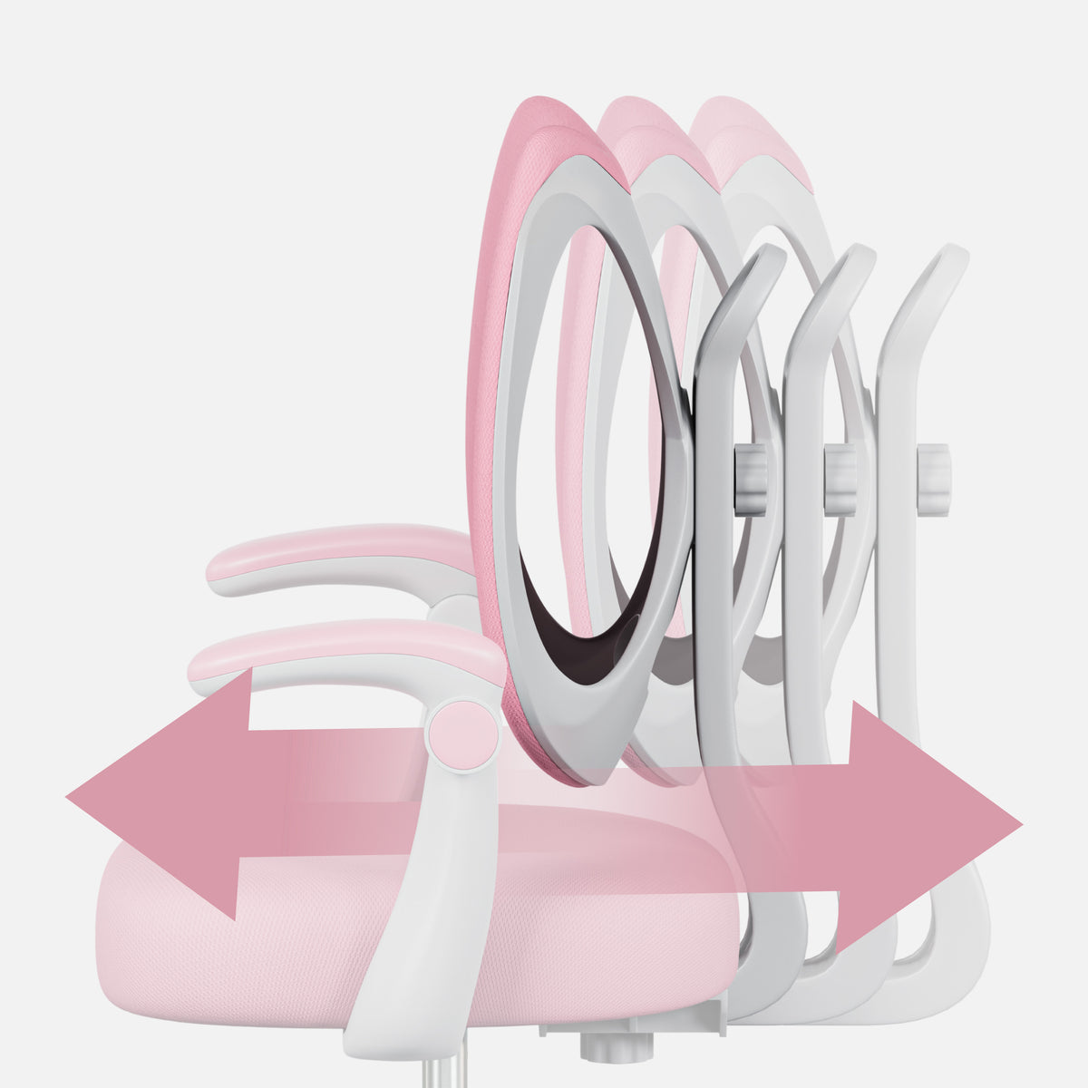Ергономично детско кресло Mark Adler Junior 4.6 Pink