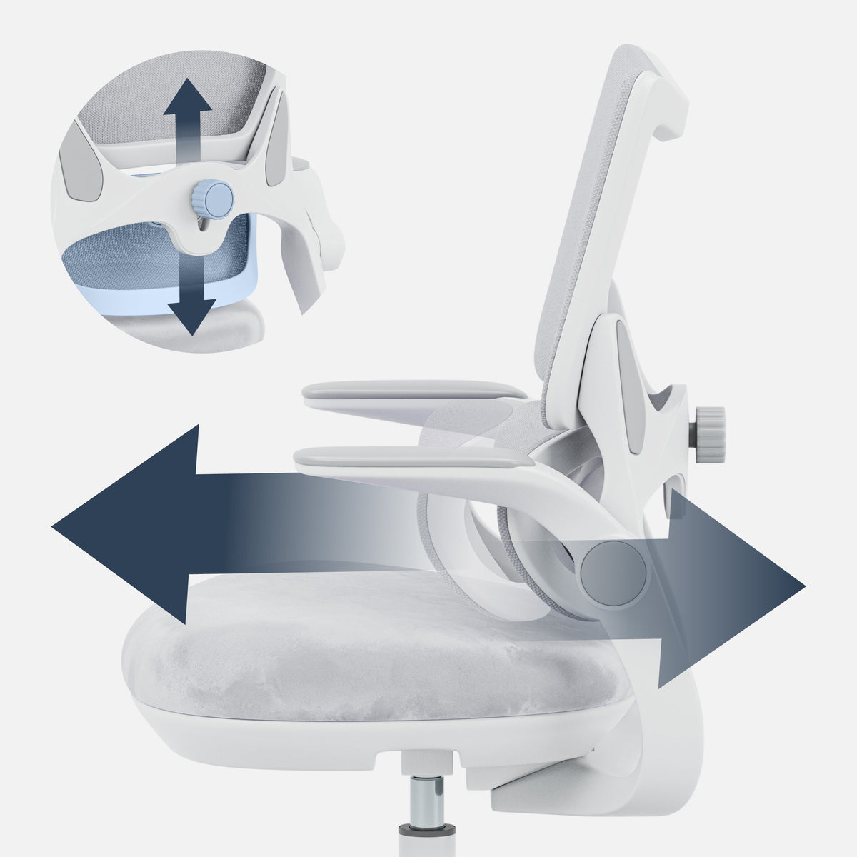 Mark Adler Junior 5.7 Grey gyermek írószék