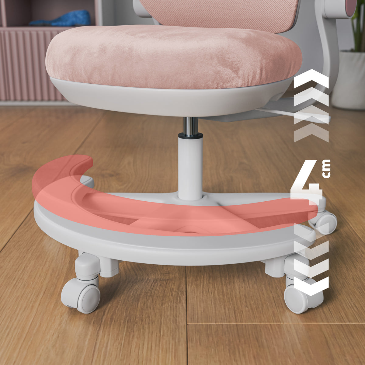 Детско бюро с стол Mark Adler Junior 5.7 Pink