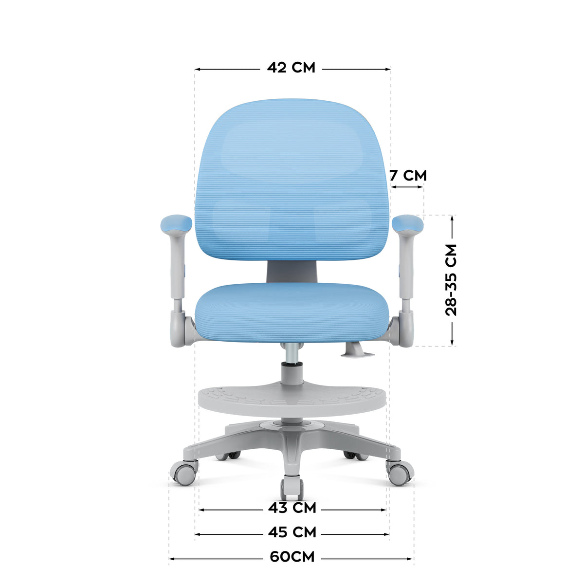 Mark Adler JUNIOR 5.0 Blue forgószék