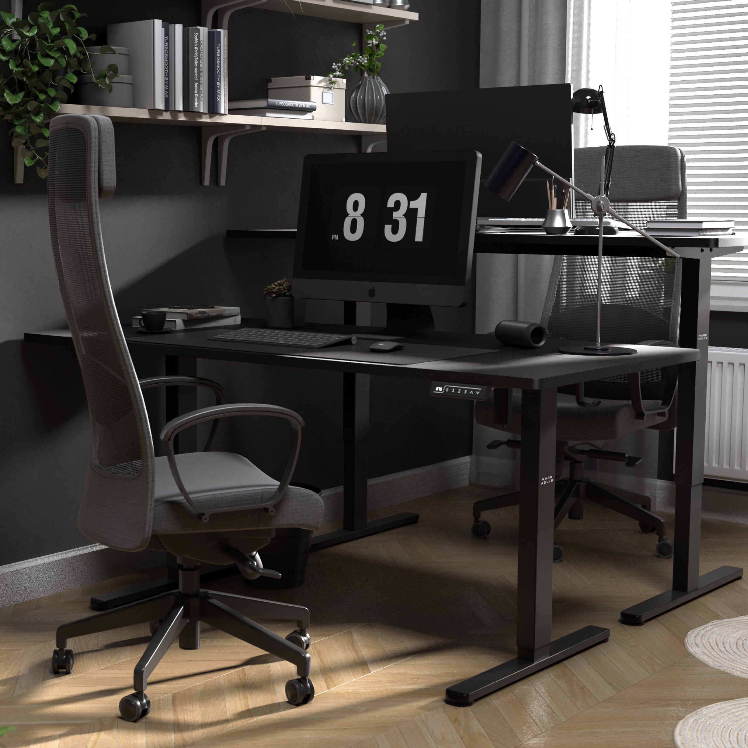 Biurko elektryczne Mark Adler Leader 7.6 Black 160 cm