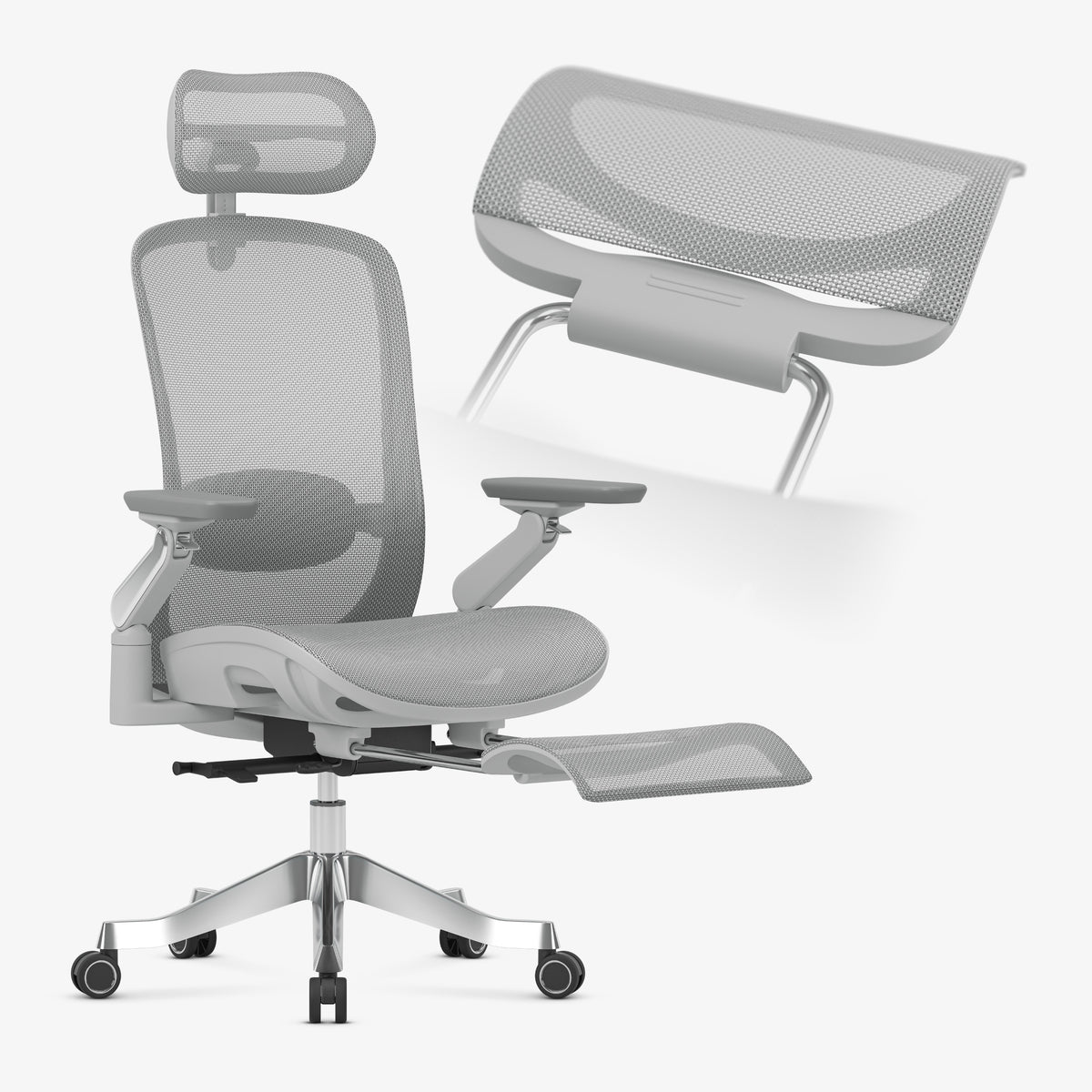Mark Adler Leadpro 8.7 Grey ergonómikus masszázsfotel