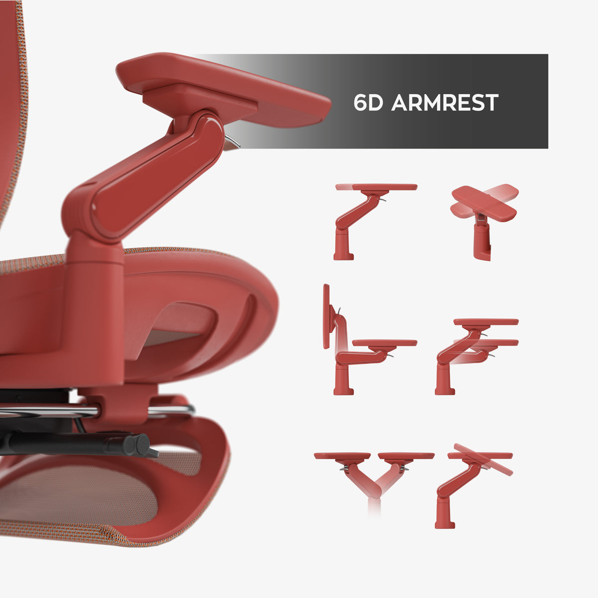 Mark Adler Leadpro 8.7 Red ergonómikus masszázsfotel