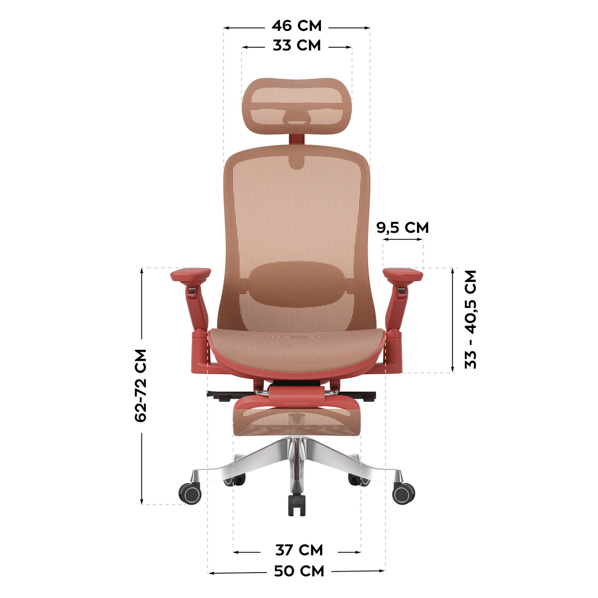 Mark Adler Leadpro 8.7 Red ergonómikus masszázsfotel